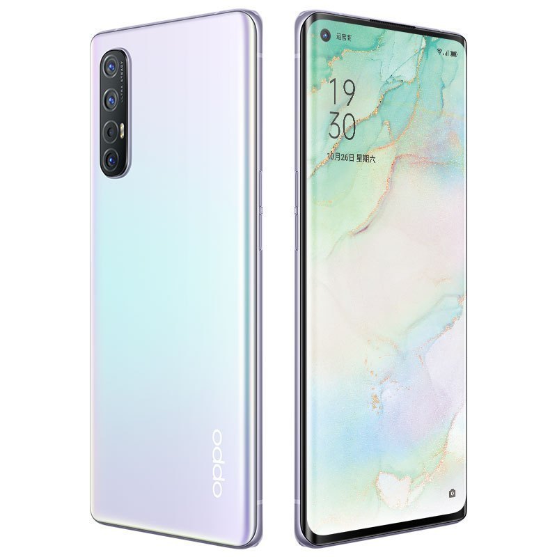 OPPO Reno3 Pro 雾月白 8GB+128GB 一体化双模5G 7.7mm轻薄机身 视频双防抖 90HZ高感曲面屏 全网通全面屏拍照游戏智能手机