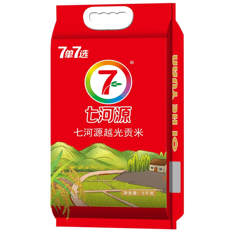 七河源 越光贡米5kg(寿司米) 当季新米饭团米寿司米东北大米粳米