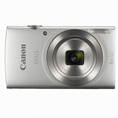 佳能(Canon)IXUS 175 (16G卡+包)数码相机 银色套装版 CCD传感器 2.7英寸显示屏 2000万像素
