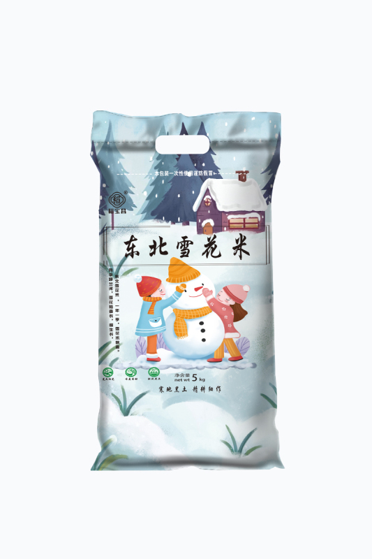 稻宝昌慢生长雪花米现磨 5斤 编织袋高清大图