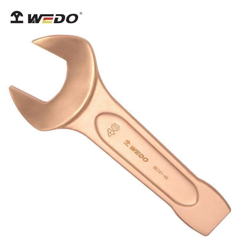维度(WEDO)BE141-41 防爆敲击呆扳手 铍青铜 41mm 单头开口敲击扳手 无火花工具 (定制)图片