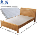 象笃 宿舍床 实木床含床垫200*120*96cm套