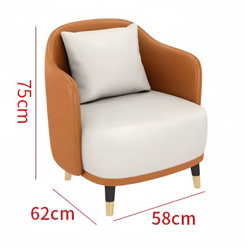 亿洛莱 单人位沙发 58*62*75cm 张高清大图