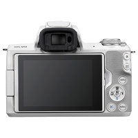 佳能(Canon) EOS M50 白色单机身不含镜头 数码微单相机 约2410万像素