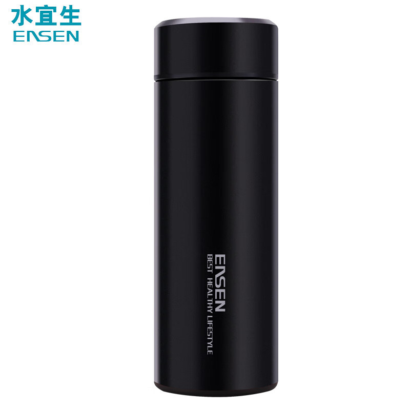 水宜生 430ML/500ML 男女士316不锈钢泡茶水杯 商务便携保温杯 L506高清大图