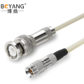博扬 2M跳线BNC-CC4 2M兆E1接头成品跳线 syv75-2-1同轴电缆DDF转接跳线 1芯