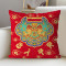 金丝莉(kintheri) 休闲抱枕 居家沙发床靠抱枕 吉祥 40x40cm