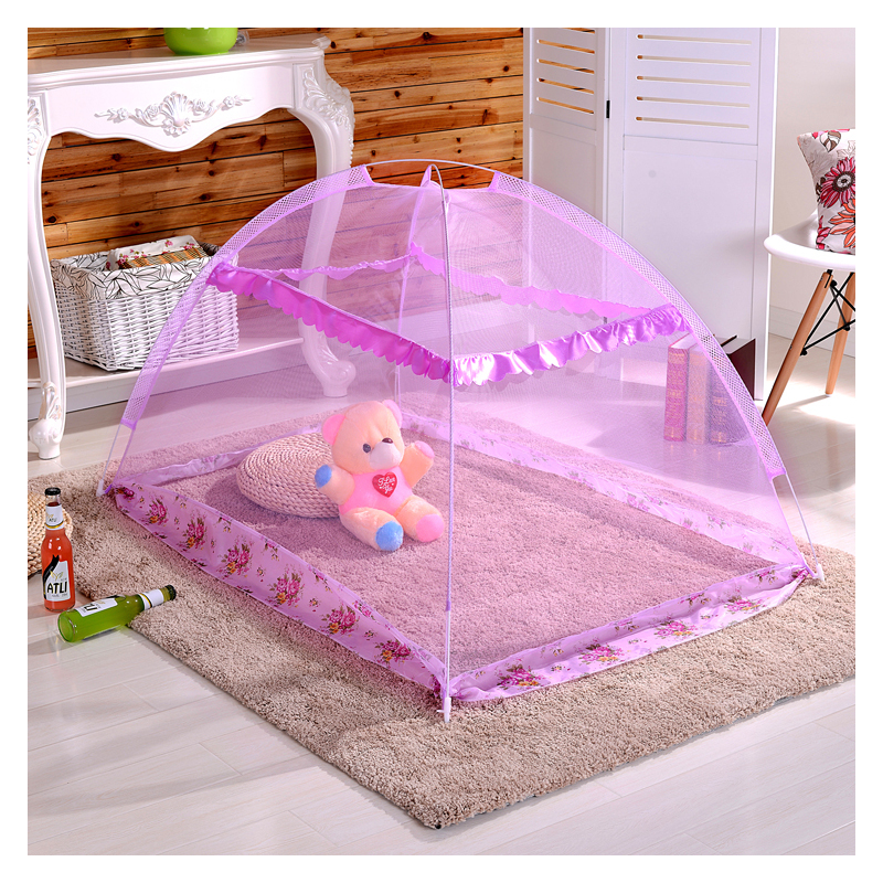 防蚊虫儿童落地宝宝婴儿床蚊帐罩小孩午睡蚊帐可水洗可折叠特价