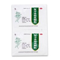 修正 复方金银花颗粒 10袋 风热感冒扁桃体发炎 清热解毒 凉血消肿