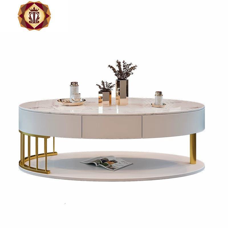 三维工匠北欧大理石茶几现代简约组合轻奢小户型客厅家用茶桌小茶台