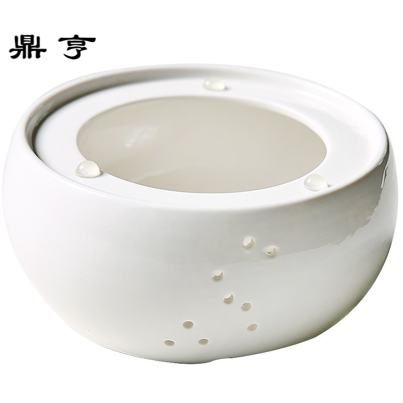 鼎亨那些时光 陶瓷蜡烛加热底座 花茶壶加热炉水果茶壶套装花茶具