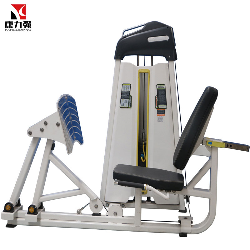 康力强KLQ1020商用坐式腿部平推蹬腿健身房下身专项运动力量器高清大图