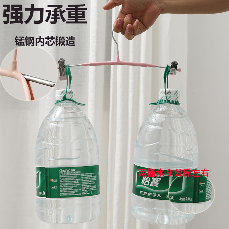 衣柜家用晒裤衣架jk裙夹夹子 不锈钢强力裤子晾衣架挂裤架内衣 纳米 裤架(杏色) 20个