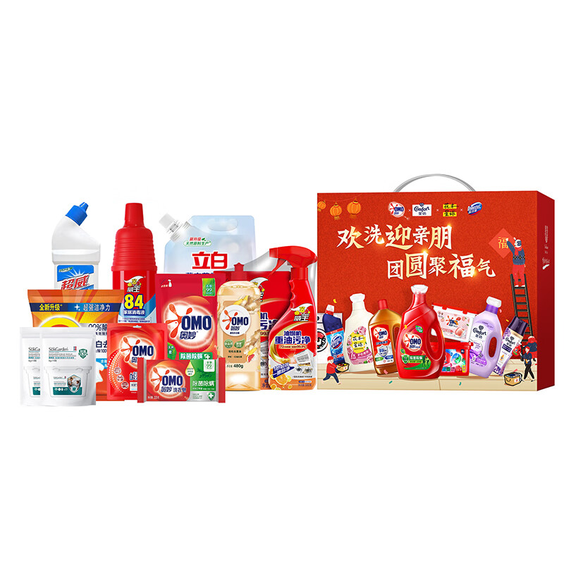 奥妙洗护套装高清大图