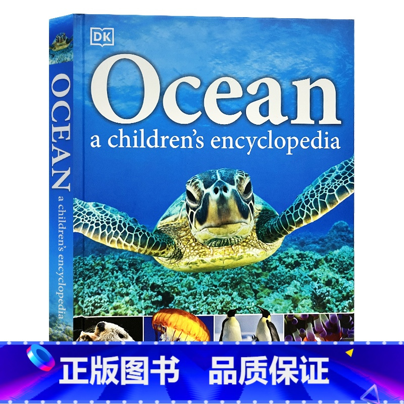 [正版]DK 海洋儿童百科全书 Ocean A Children’s Encyclopedia 英文原版 海洋生物启蒙