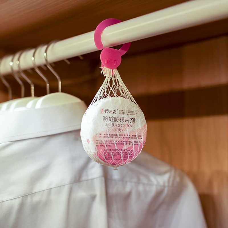 樱之花芳香防虫网袋80g*3代替樟脑丸家用樟脑球芳香驱虫衣橱用卫生球臭蛋衣柜衣物防潮除味高清大图