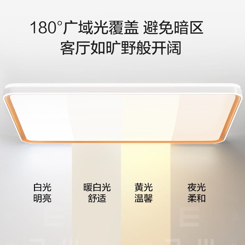 [品牌补贴20%]欧普照明LED客厅吸顶灯现代简约卧室餐厅套餐风扇灯房间灯具TC图片