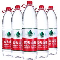 农夫山泉饮用水1.5L*12瓶整箱装 大瓶天然饮用水