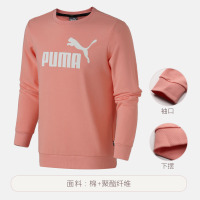 PUMA彪马男装2019新款运动休闲针织套头衫圆领卫衣运动服844531