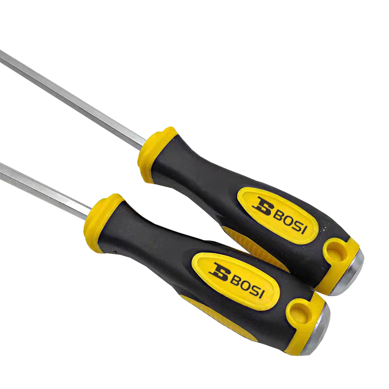 波斯(BOSI)六角方杆穿心螺丝批(φ8×250mm十字 BS466108B)支高清大图