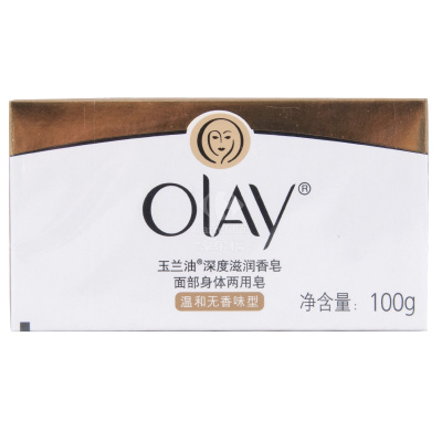 玉兰油深度滋润香皂(无香温和型)100G)