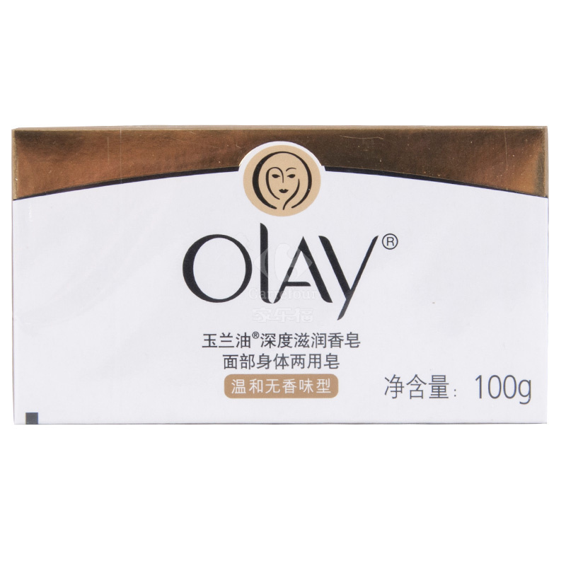 玉兰油深度滋润香皂(无香温和型)100G)