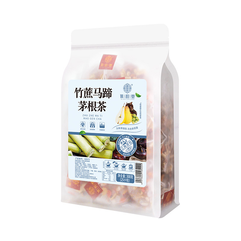 谯韵堂 竹蔗马蹄茅根茶300g/袋