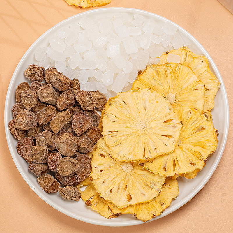 谯韵堂 话梅菠萝冰茶150g/盒高清大图