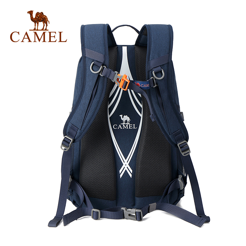 CAMEL骆驼 户外双肩包 20L男女通用耐磨徒步登山出游背包