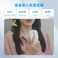 科大讯飞 AI智能鼠标 飞鼠星火版 语音鼠标无线鼠标办公可充电语音转文字 语音识别 智能PPT 黑色