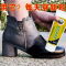 翰皇兽皮大王皮鞋油黑色棕色无色真皮保养油通用鞋油清洁皮鞋油刷
