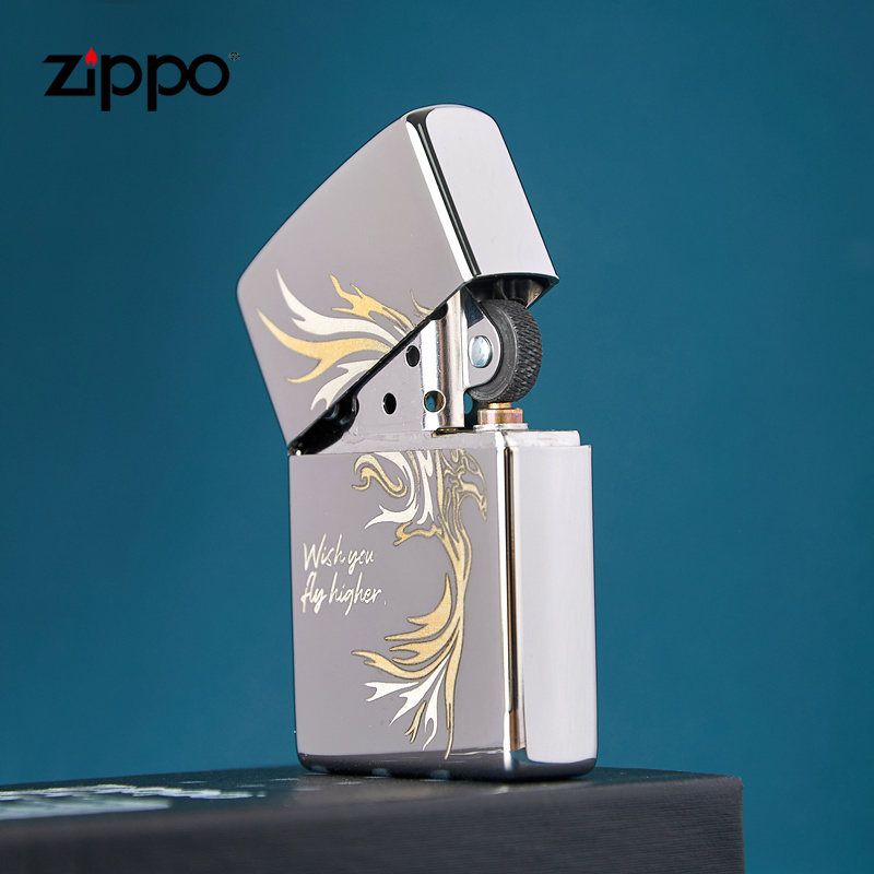 [苏宁自营]正品ZIPPO打火机正版之宝飞鸿纯铜煤油芝宝zipoo送礼男士