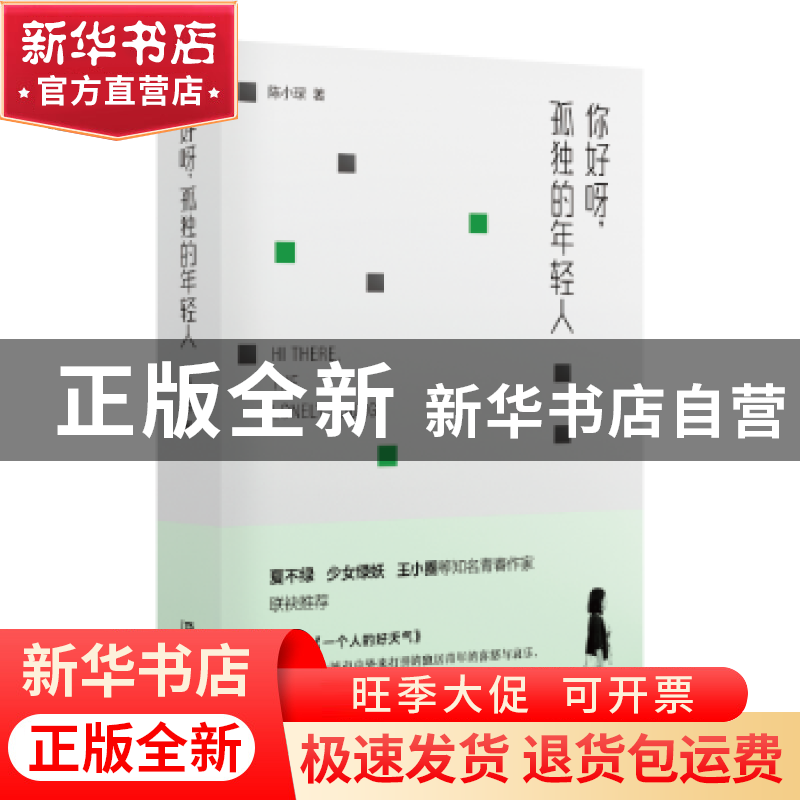 正版 你好呀,孤独的年轻人 陈小琛著 上海文艺出版社 9787532167高清大图