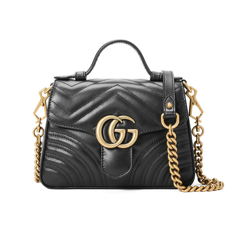 预定 GUCCI GG Marmont 手提单肩包 迷你 547260