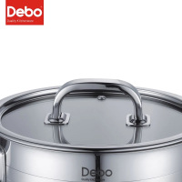 德铂(Debo)斯塔特DEP-232汤锅 三层复合底 304不锈钢 适合多种灶具
