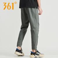 361运动裤男薄款九分裤宽松束脚收口小脚2020夏季361度男裤潮651929710