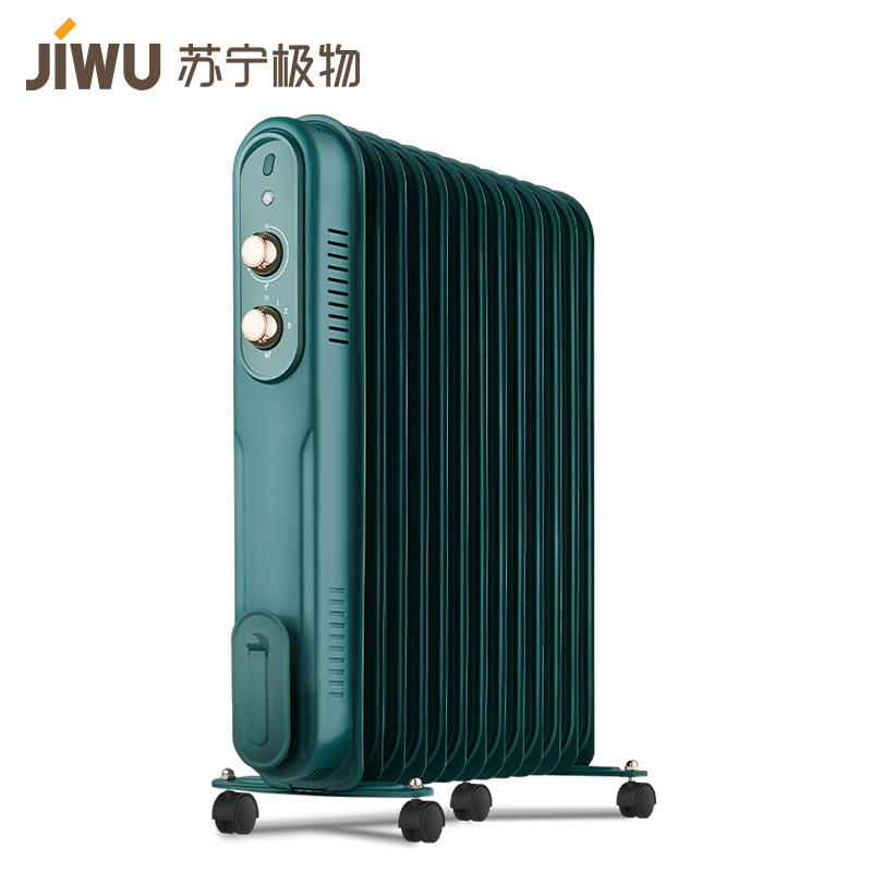 苏宁极物X即品油汀取暖器家用节能复古速热烘干电暖气暖风机电暖器