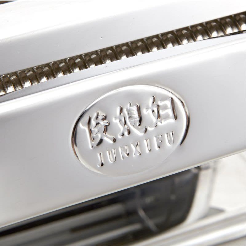 俊媳妇不锈钢揉面機 ステンレス電動生地伸ばし機 製麺機 ラーメン 餃子皮