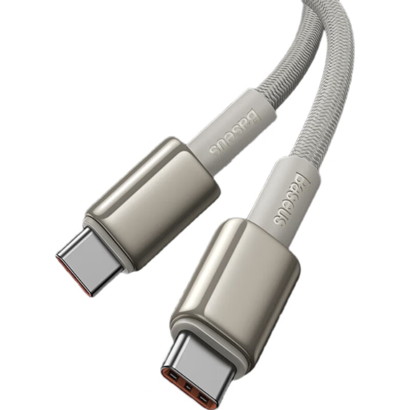 倍思苹果15/16充电线双头Type-c数据线PD100W快充电器线适用iPhone15ProMAX华为小米笔记本1米