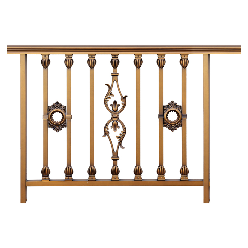 铝艺护栏高档别墅护栏庭院围墙铝栅栏dfly1963欧式铝艺护栏扶手栏杆铝