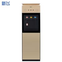 新飞 自营饮水机 新款冷温热家用立式自动双门小型茶吧饮用桶装水YR-5-X 拉丝金 XF-309