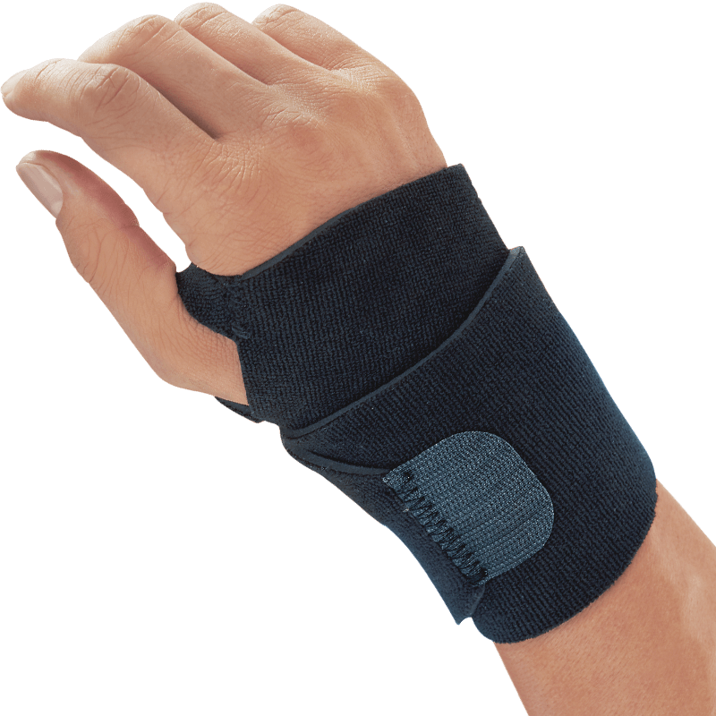 保暖运动健身训练防护篮球网球羽毛球 护手腕护具 护腕-可调式中等绕