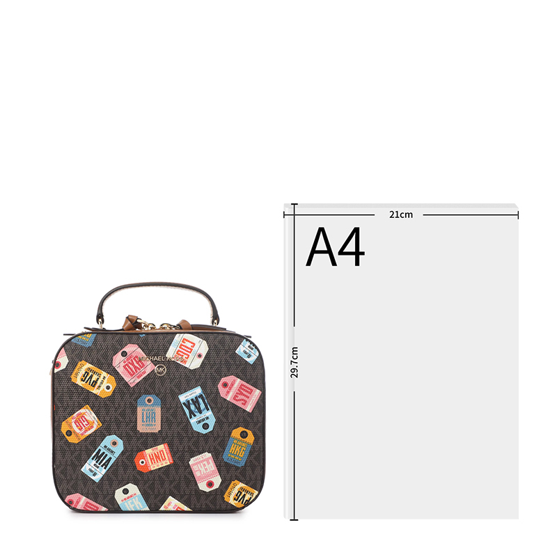 Michael Kors 迈克·科尔斯 女士时尚挎包 32T0GT9C2O-BROWNMULTI