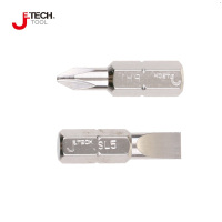 捷科(JETECH) SL4-25 轴径4mm长度25mm 一字单头旋具头 (100支)