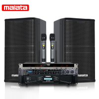 万利达(Malata)AM801A家庭KTV音响套装影院卡拉OK10英寸会议音箱套装舞台专业全套设备