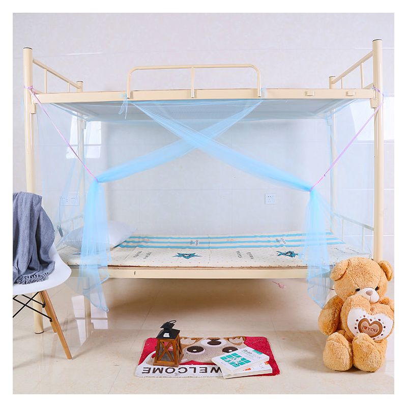 学生蚊帐宿舍寝室加密上下铺单人1米1.2米家用1.5双人1.8米床方顶