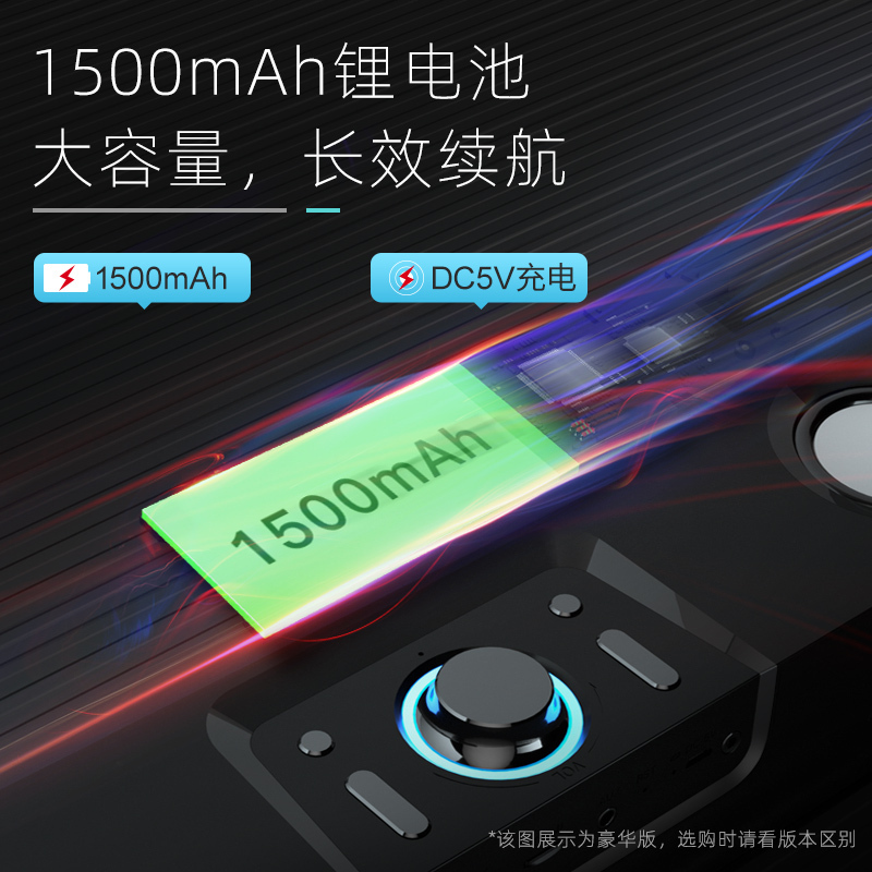 索爱高音质电脑桌面音响台式机家用电竞游戏小型蓝牙音箱长条低音炮笔记本客厅环绕一体喇叭 索爱SH16[标准版]白色