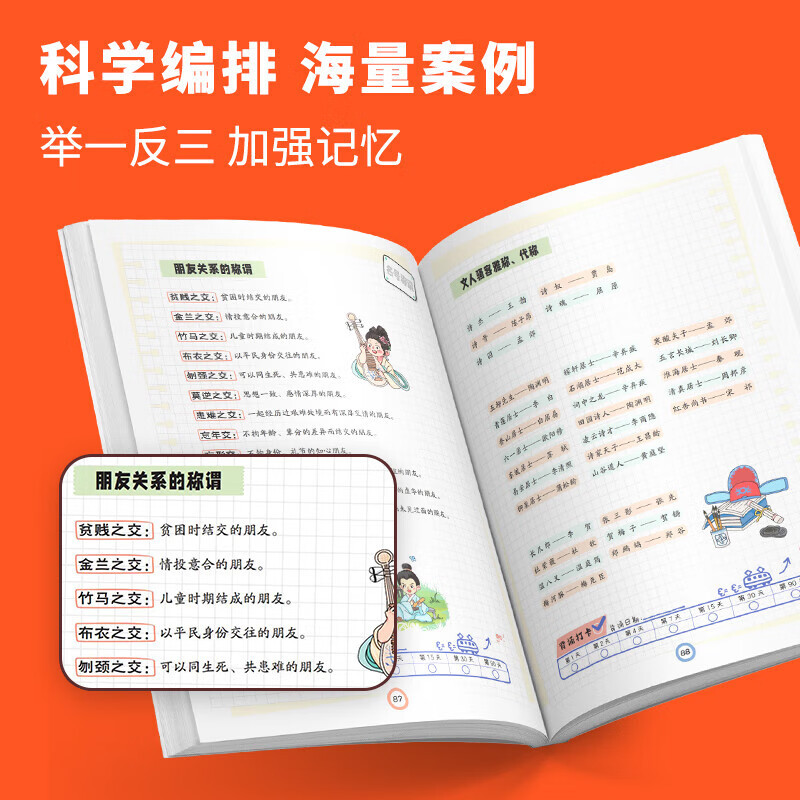 小学生分级文学常识 小学通用 [正版]小学生必背分级文学常识 彩图版人教版 1-6年级同步小学生必背文学常识大全 中