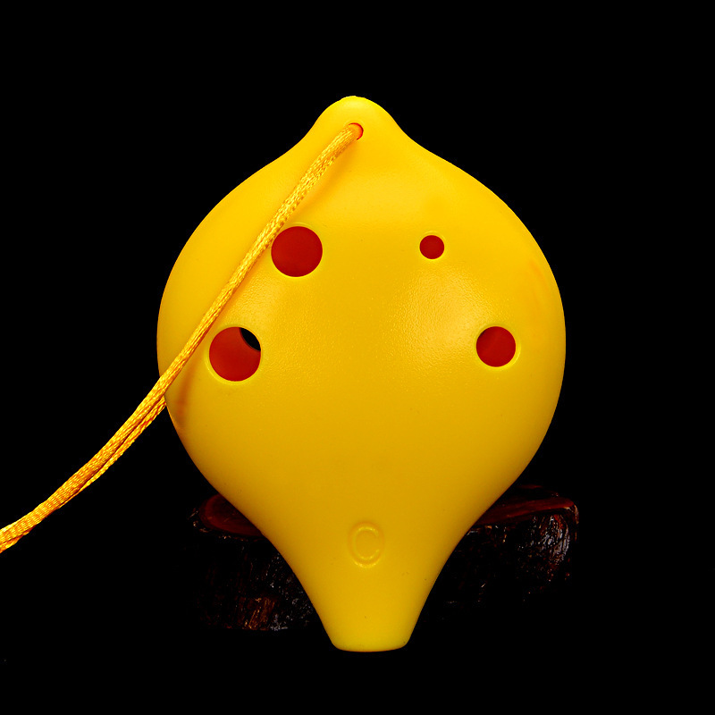 荣凯陶笛6孔中高音ac调初学者儿童小学生自学入门防摔陶笛乐器