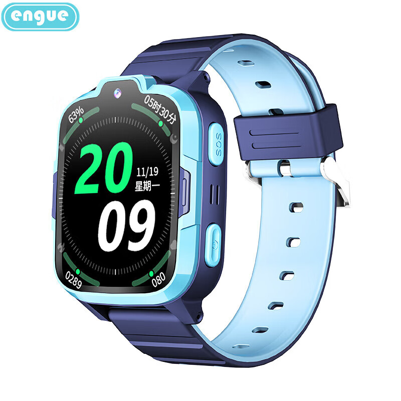 engue 恩谷 手机蓝牙血压心率4G儿童智能电话手表 EG-T25